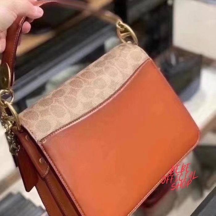 STOK TERBATAS  [ORIGINAL] COACH BEAT SHOULDER BAG WITH HORSE AND CARRIAGE / TAS COACH TERJANGKAU