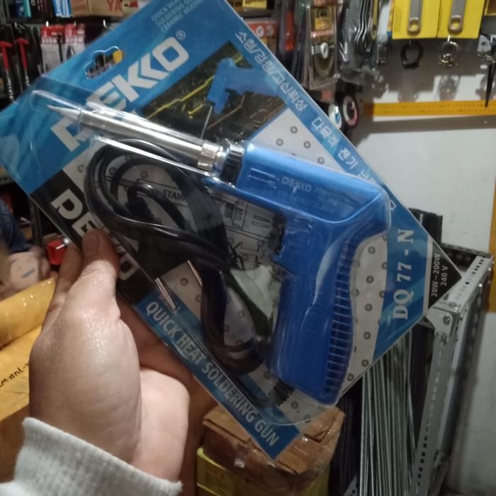 Import solder listrik tembak DEKKO 20 - 220watt kwalitas sangat bagus Termurah