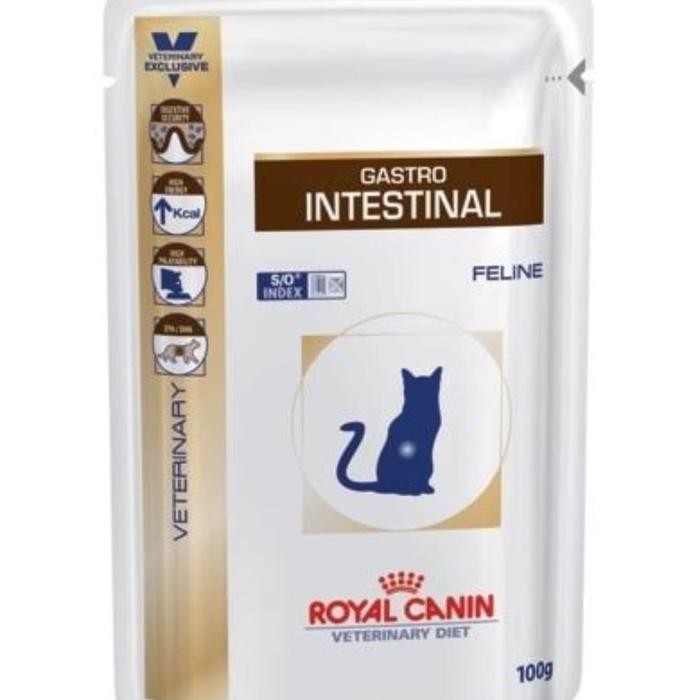 k5hc- Royal Canin Gastrointestinal Cat Wet 100 Gr-Rc Gastrointestinal Cat