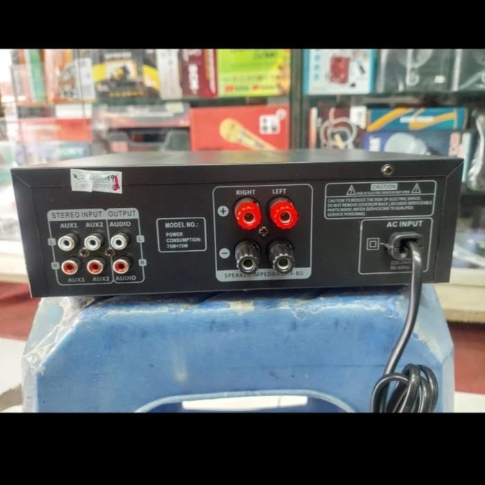 Hemat Ampli Sansui Ka 1699B Usbmp3 Bluetooth Ada Input Mic Utk Karoeke Terlariss 