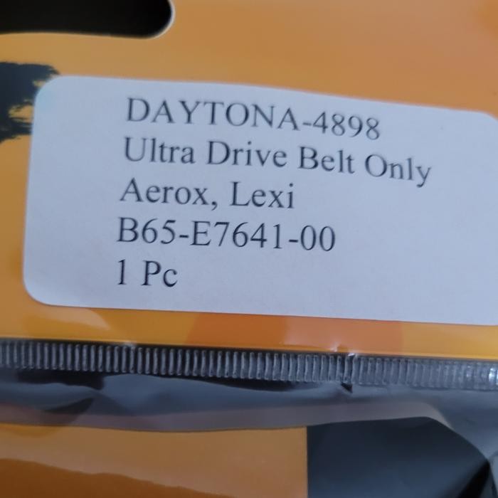VANBELT VBELT ONLY DAYTONA RACING NMAX 2022 AEROX155 LEXI - 4898