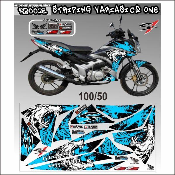 Sale Striping Sticker Decal Honda Cs One Variasi Striping Decal Cs One Kode 002 Kendaraan Motorcycle