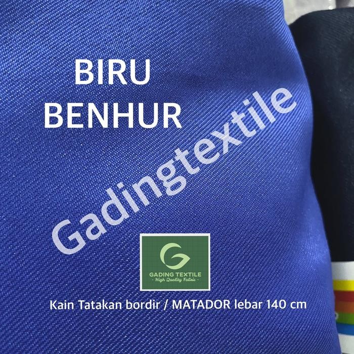 ( Per 1 Roll ) Kain Sakura Bordir Matador Cap Buah Pala Alas Tatakan Bordir Bedge Bet Emblem