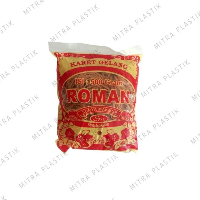 ProsesCPT- Karet Roman 500Gr Karet Gelang Karet Murah Karet Gelang Kecil Karet Gelang Besar