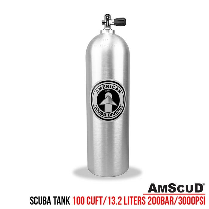 Tabung Scuba Amscud 100 Cuft Tabung Selam / Tabung Diving / Tank Dive