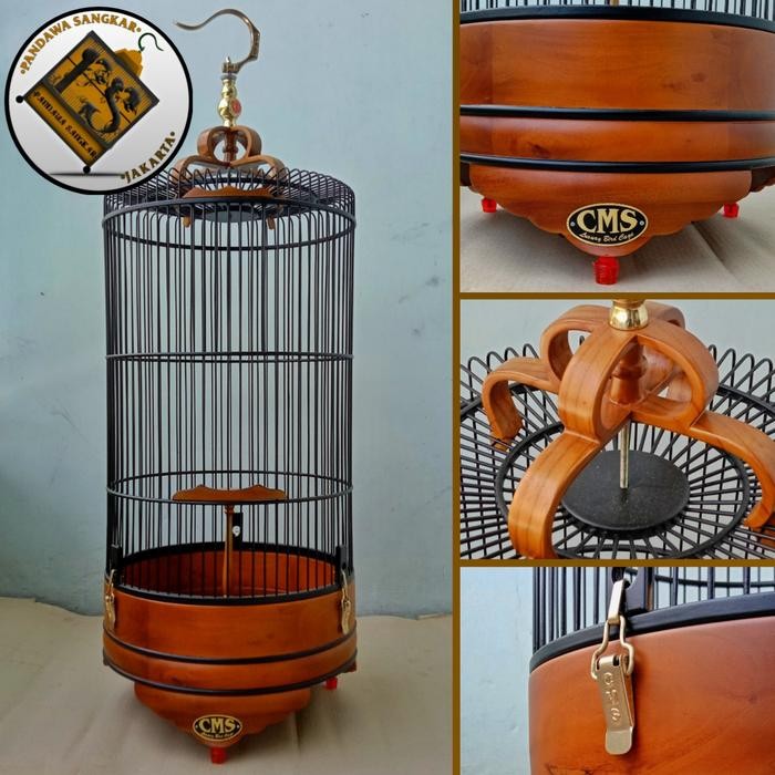 ORIGINAL SANGKAR/KANDANG BRANJANGAN CMS JATI HALUS JEPARA READY STOCK