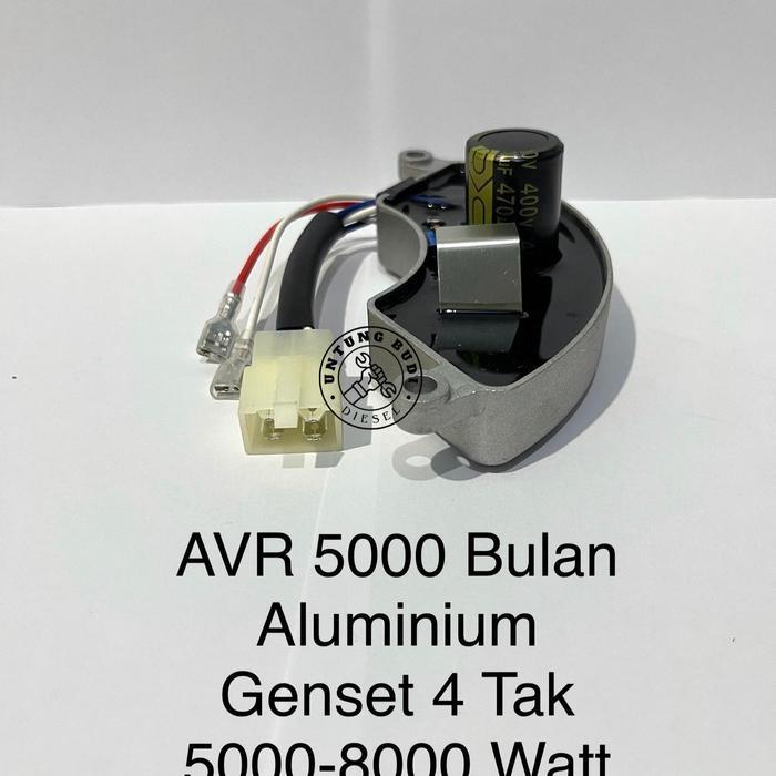 AVR 5000 DAESUNG BENTUK BULAN ALUMINIUM GX390 GENSET 5000-8000 WATT ET5000 ET5500 ET6000 ET6500