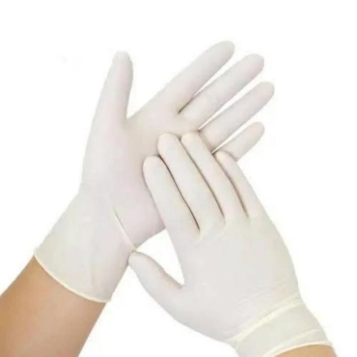 HANDSCOON / SARUNG TANGAN LATEX SPMED POWDER FREE ISI 100