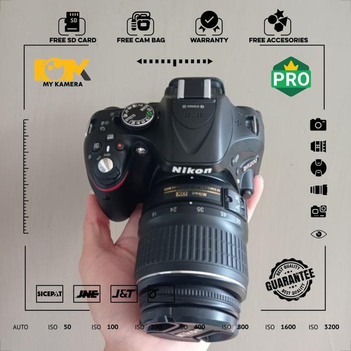 NIKON D5200 BEKAS NO MINUS