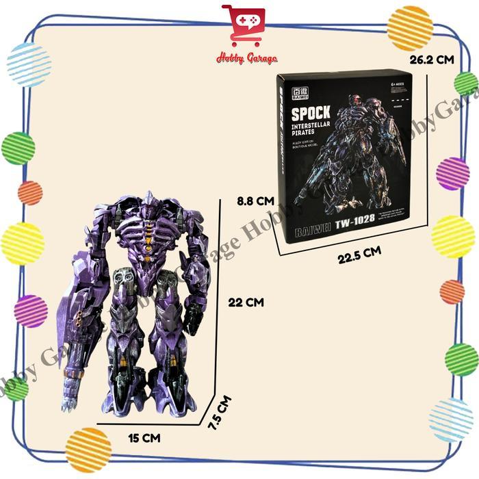 HOT SALE ACTION FIGURE TRANSFORMERS DEFORMATION ROBOT SHOCKWAVE LEADER TW 1028 INTERSTELLAR