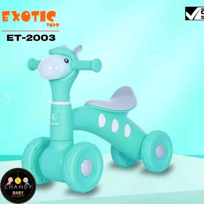 Promo Sepeda Keseimbangan Exotic Et 2003 / Et 2005 / Et 2129 & Et 3107 (Musik& Lampu) Terlaris