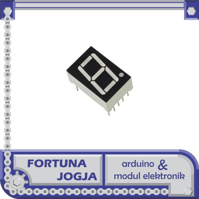 SEVEN SEGMENT DISPLAY 7 SEGMENT MERAH 0.56 INCH 1 DIGIT