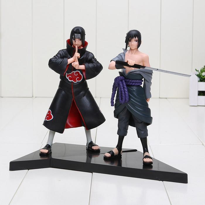 Action Figure Naruto Minato Kakashi Sasori Garra Deidara Itachi Sasuke