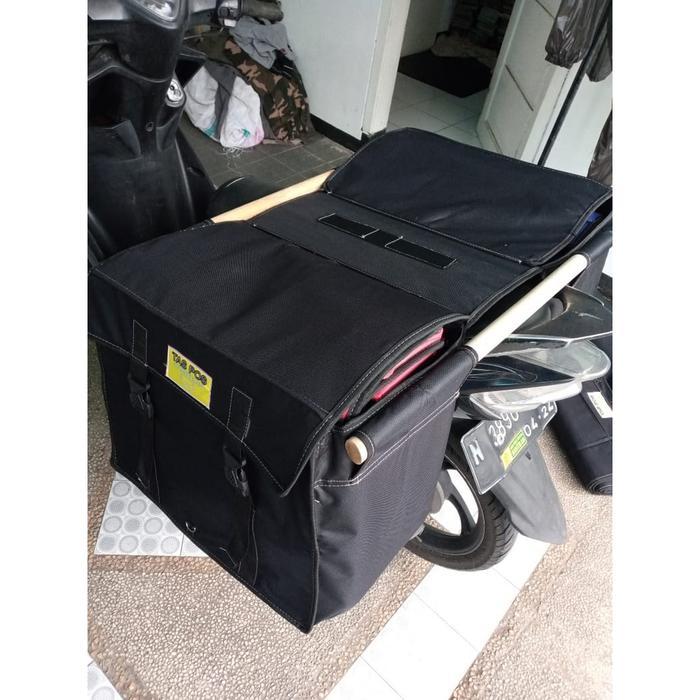 Tpo Tas Pos Obrok Kurir Sales Anti Air Tas Motor Tas Rengkek Tas Kargo Besar Accessories Besi
