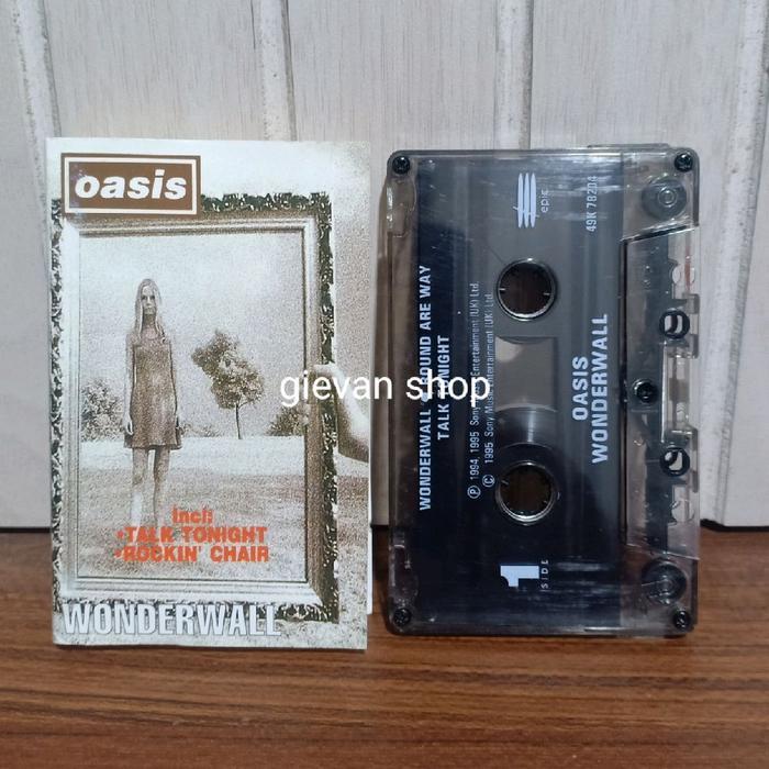 Promo Kaset Pita Tape Oasis Wonderwall Terlaris