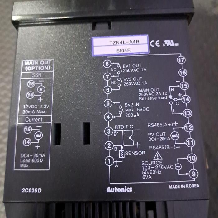 Tzn4L-A4R Autonics Temperature Controller Autonics Tzn4L-A4R Original