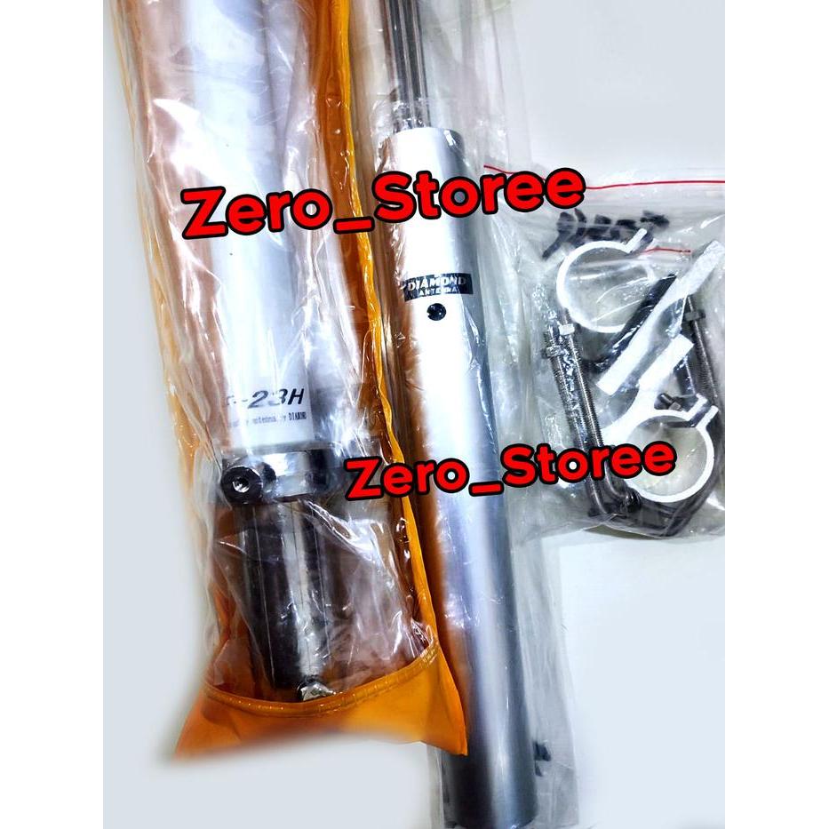ANTENA DIAMOND F23H ANTENNA GEDUNG BASE RIG VHF F23 F-23H RADIO RIG HT