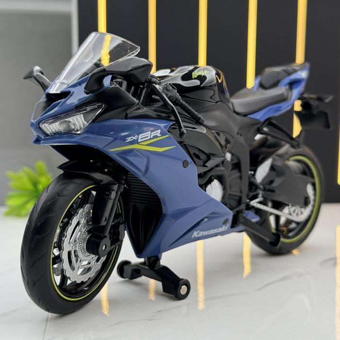 Kawasaki Ninja Zx-6R Diecast Motor 1:12 Official