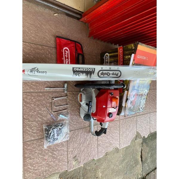 Chainsaw 36 inch PROQUIP QUANTUM 7 Gergaji Potong Kayu