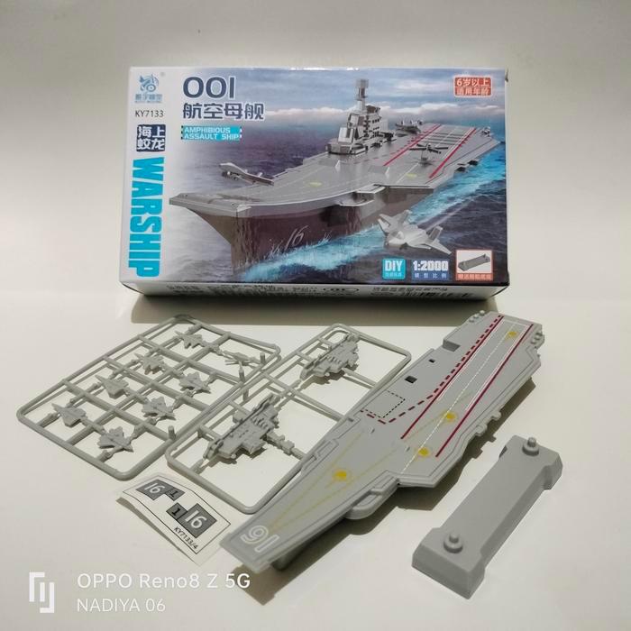 Diskon Model Kit Kapal Induk 02 Mainan Kapal Induk Military Original