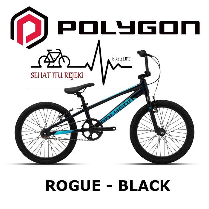 SEPEDA BMX POLYGON ROGUE 20 Inch - Hitam