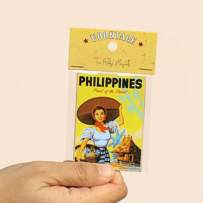 Magnet Kulkas Filipina Besi Souvenir Mancanegara Oleh-oleh Wisata