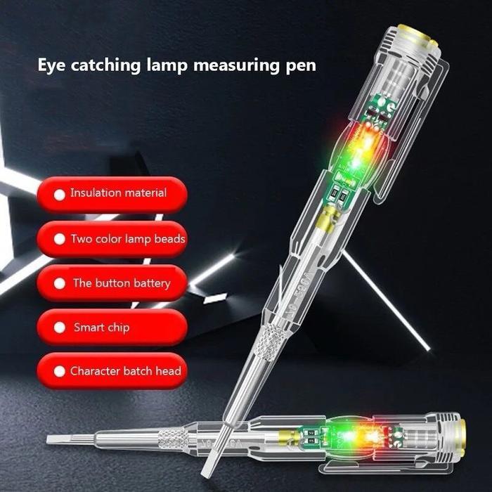 TESPEN LISTRIK OBENG TESPEN LED DUAL LED BISA AC DC MURMER