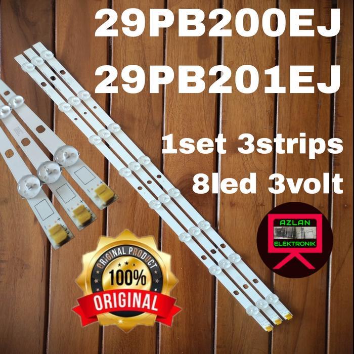 Terlaris Backlight Led Tv Toshiba 29Inch 29Pb200Ej 29Pb201Ej 8Led 3Volt