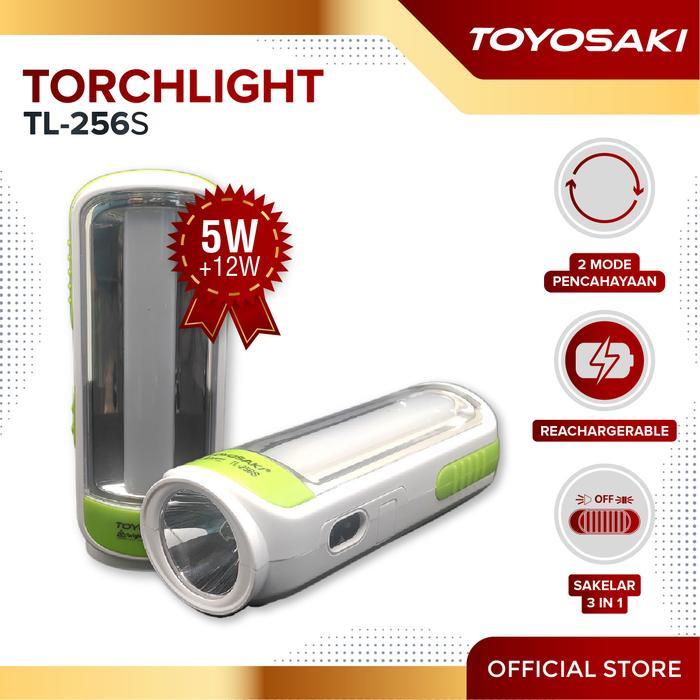 Toyosaki Senter LED Lampu Emergency TL-256S
