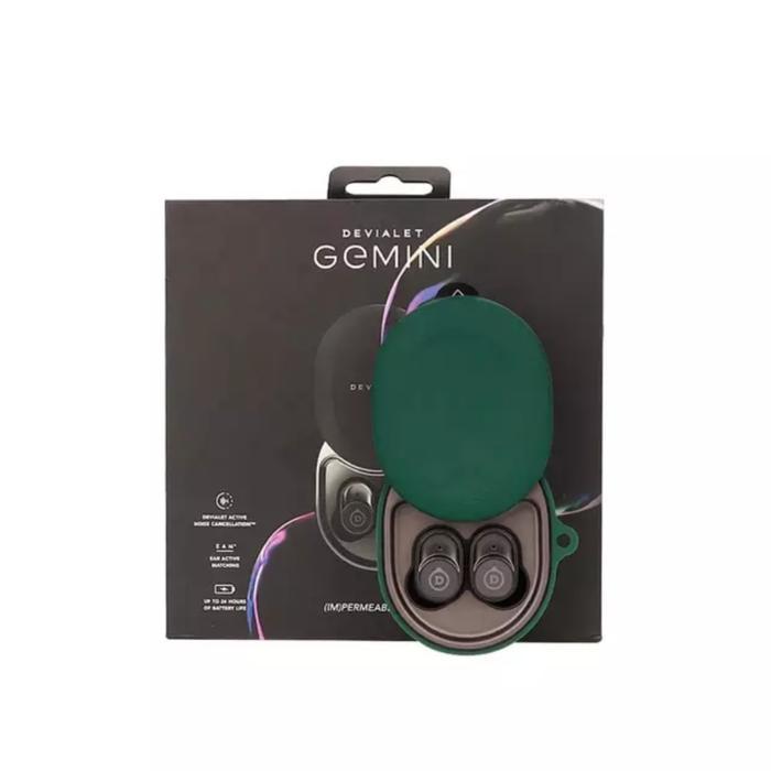 Case Casing Silicone Protective Devialet Gemini Tws + Carabiner New