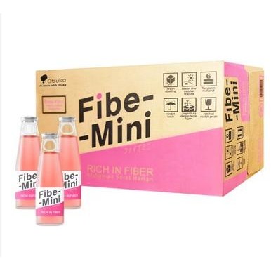 

oW.galiban - Fibe Mini Minuman Serat 100ml 1 Dus Isi 24 Botol Fiber Drink