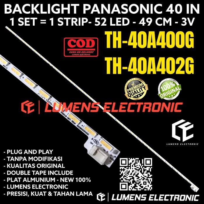 BACKLIGHT TV LED PANASONIC 40 IN TH40A400G TH40A402G TH40A400 LAMPU BL