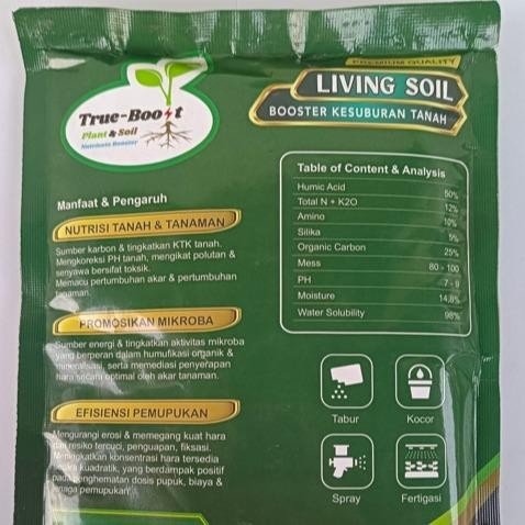 

Promo Asam Humat Living Soil 500 Gr Organik Booster Pembenah Kesuburan Tanah Pengikat Nutrisi Hemat