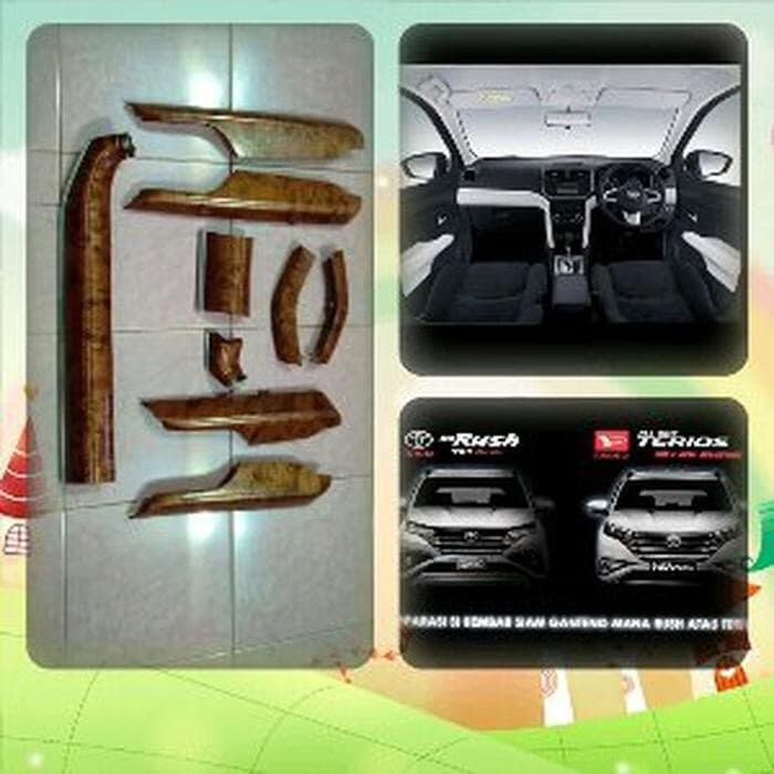 PANEL WOOD ALL NEW RUSH TERIOS 2018