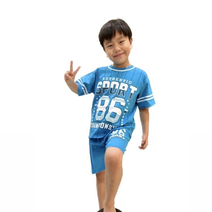 100 Ribu 5 Setelan Baju Basket Anak -Anak Usia 1-10 Tahun Katun Anak-Anak