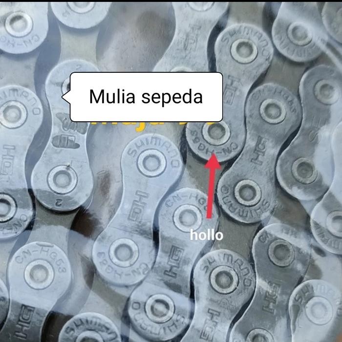 Rantai Rante Sepeda Shimano 9 Speed 9Speed 116L Alivio Cn-Hg53 Hg-53