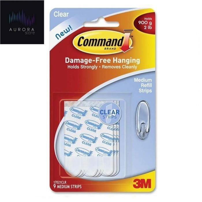 

3M COMMAND STRIP ISI ULANG MEDIUM !