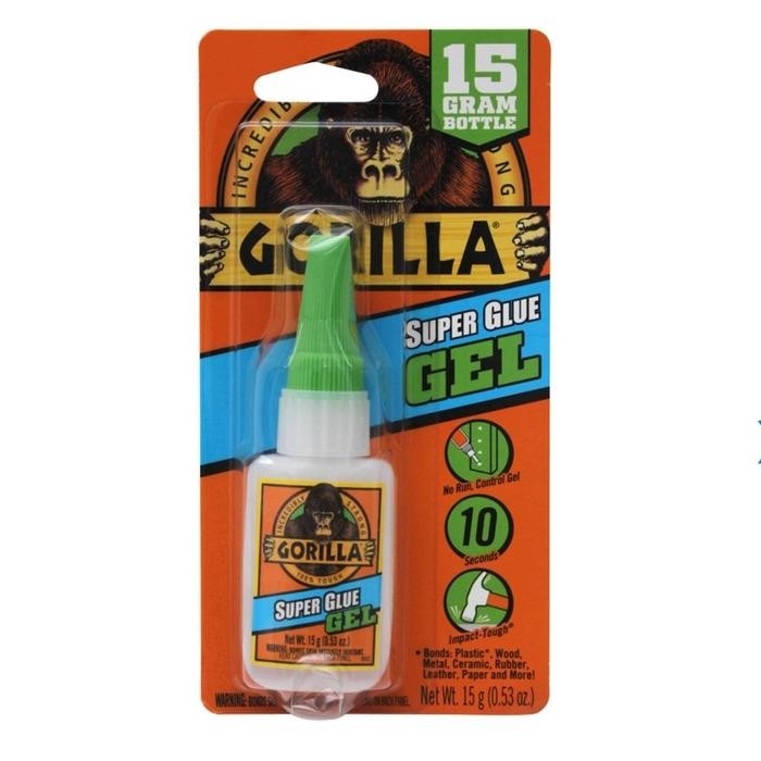 

LEM GORILLA SUPER GLUE GEL 15GR - LEM SERBAGUNA - LEM SUPER KUAT