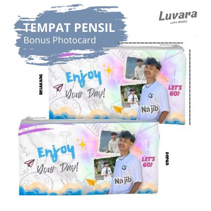 

Tempat Pensil Karakter GSKY Idolamu - Bahan Oscar Kulit - Bonus Photocard, Alat Tulis Multifungsi