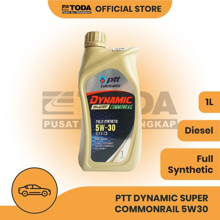 PTT Dynamic Super Commonrail 5W30 1l Original Oli Mesin Mobil