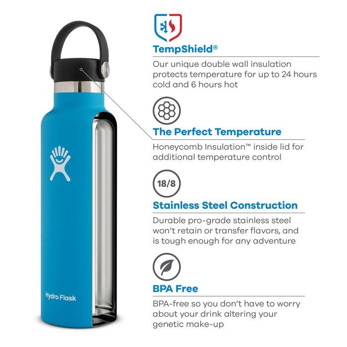 HYDRO FLASK BOTTLE BOOT TRILLIUM M