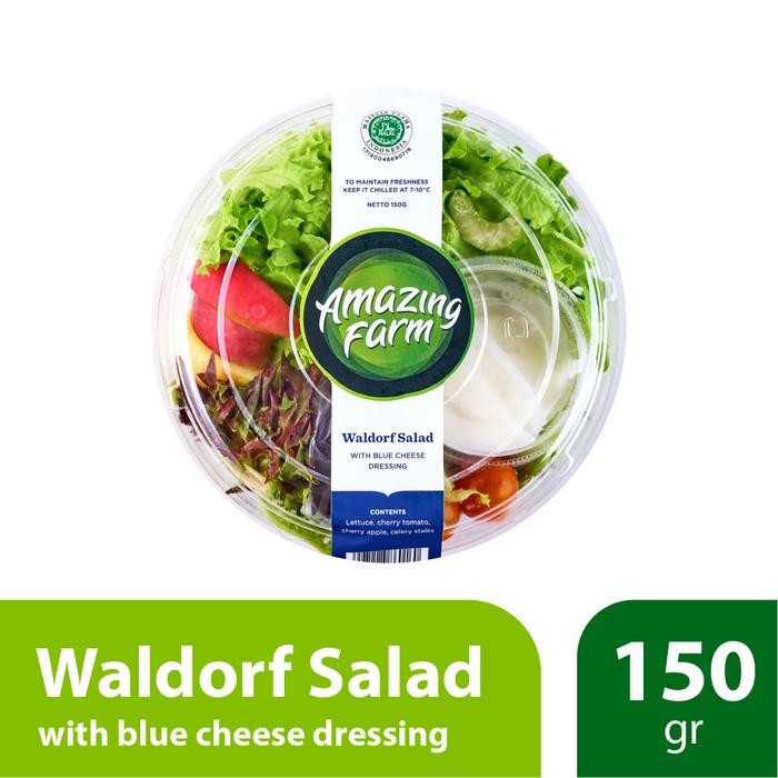 

Pilihan- Waldorf Salad With Blue Cheese Dressing 150 Gram Amazing Farm