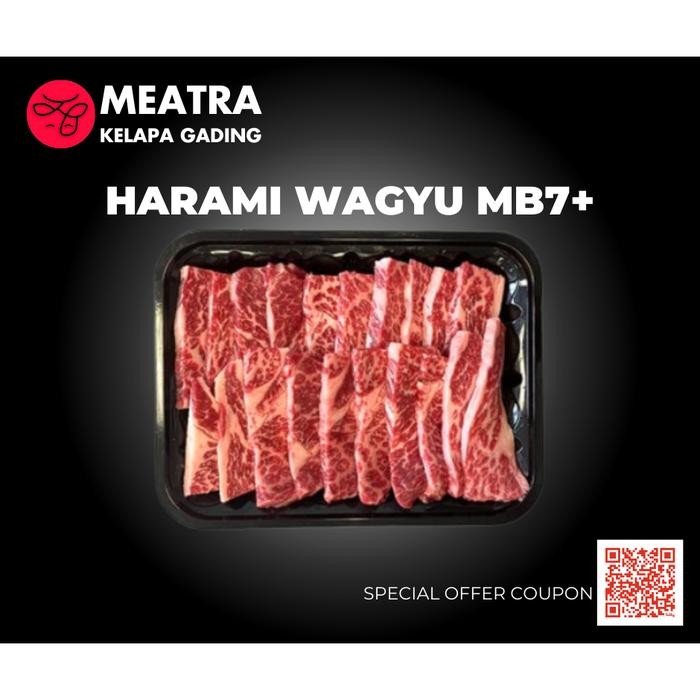 

Pilihan- Harami Wagyu Grill Mb7+ Beef Slice Yakiniku