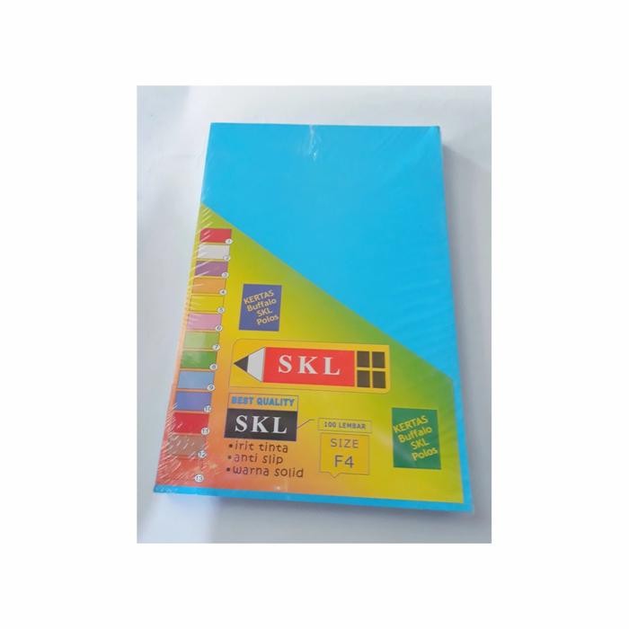 

Pilihan- Cover Buffalo Skl Ukuran Folio /F4 Warna Biru/No. 9