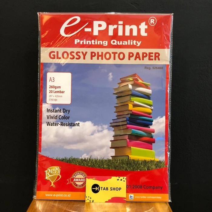 Pilihan- Glossy Photo Paper A3
