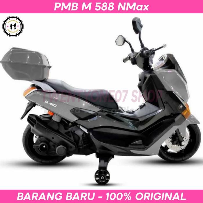 Mainan Anak / Motor Aki Pmb M-588 Nmax Original Terbaru Terbatas
