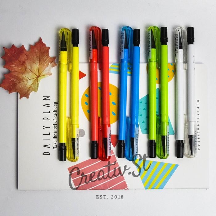 

Pentel Caplet Doff Pensil Mekanik A-105 Mechanical Pencil 0.5 Mm (1 PCS)