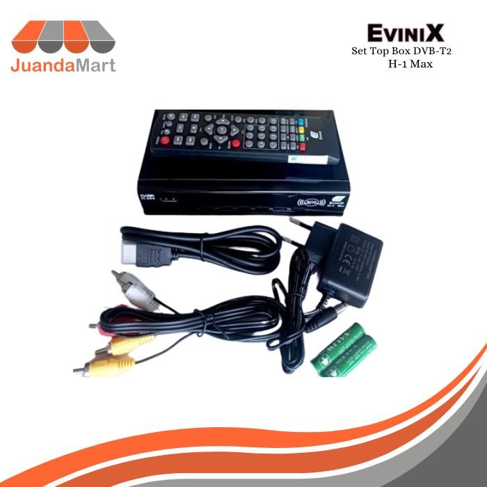 Set Top Box Stb Dvb-T2 / Dvb-C Stb Merk Evinix H-1