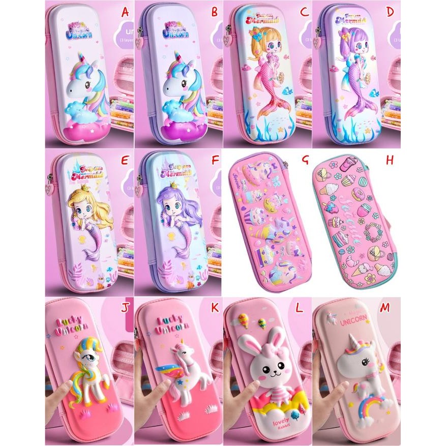 

PENCIL CASE SPACE ASTRONOT BUNNY KELINCI UNICORN KECIL LAKI PEREMPUAN