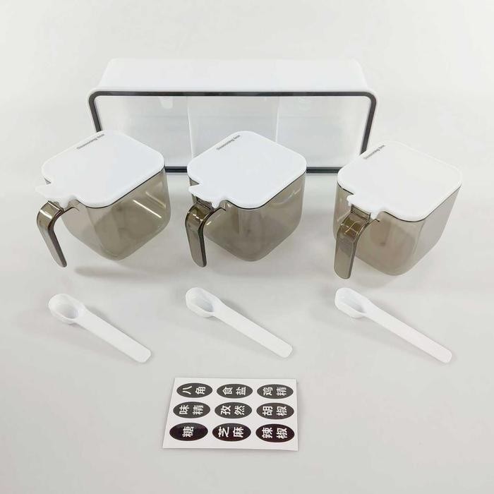 RAK BOTOL BUMBU DAPUR GANTUNG DINDING